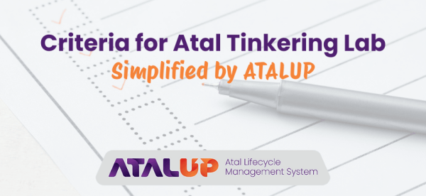 6 Steps Criteria for Atal Tinkering Lab